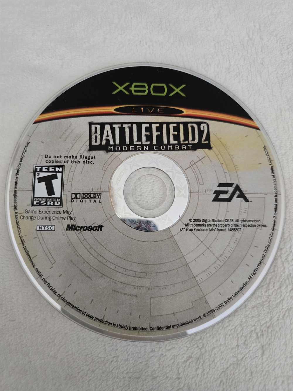Xbox Battlefield 2: Modern Combat - (Beige/Black)